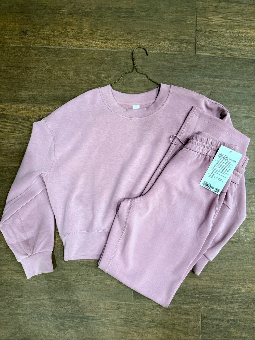lululemon athletica Women’s Matching Lounge Set - Dusty Pink